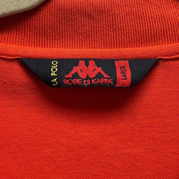 Robe Di Kappa Polo Long Sleeve‎ Orange Womens Large - Picture 3 of 6
